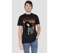 Stranger Things Eddie Rock Band T-Shirt, Black | Size: 4XL Stranger Things Black 4XL