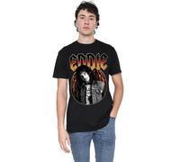 Stranger Things Eddie Rock Band Unisex T Shirt, Black, Medium