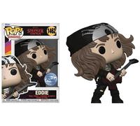 Stranger Things: Eddie w/ Guitar (Metallic) Funko Pop Vinyl