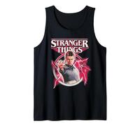 Stranger Things Eleven Lightning Poster Tank Top, Men, Black, Small