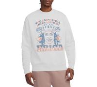 Stranger Things Erica America Unisex Sweatshirt, White, Xx-Large