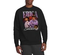 Stranger Things Erica Homage Unisex Sweatshirt, Black, Small