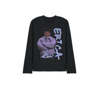 Stranger Things Erica Neo Homage Long Sleeve T-Shirt, Black | Size: Small Stranger Things Black S