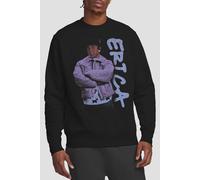 Stranger Things Erica Neo Homage Sweatshirt, Black | Size: Medium Stranger Things Black M