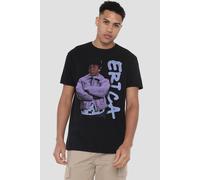 Stranger Things Erica Neo Homage T-Shirt, Black | Size: Large Stranger Things Black L