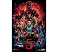Stranger Things Final Season Poster, Season 5 Maxi Poster 61cm x 91.5cm, Official Netflix Licensed Product, Premium Wall Art for Bedrooms, Living Rooms & Collectors