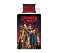 Stranger Things Flames Duvet Cover Set | Size: Single Stranger Things Multicolor Single