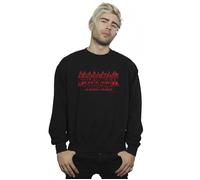 Stranger Things Flames Sweatshirt Netflix Black S