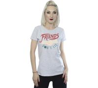 Stranger Things Friends Don´t Lie Hands Cotton T-Shirt Netflix Grey XL