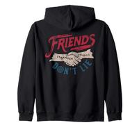 Stranger Things Friends Don't Lie Zip Hoodie