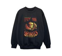 Stranger Things Girls Raise Your Spirits Sweatshirt - Black - 9-11 Years - Black