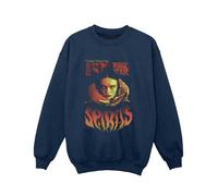 Stranger Things Girls Raise Your Spirits Sweatshirt - Navy Blue - Navy Blue - 12-13 Years