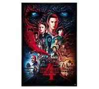 Stranger Things Gloss Black Framed Season 4 Vecna Maxi Poster 61x91.5cm