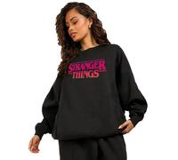 Stranger Things Gradiant Logo Hoodie black M