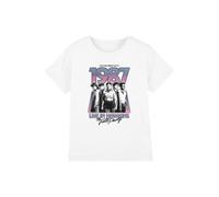 Stranger Things Hawkins 1987 Group Tour Poster Kids T-Shirt, White | Size: 9-11 Years Stranger Things White 9-11 Years