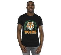 Stranger Things Hawkins Arch Tiger T-Shirt Netflix Black S