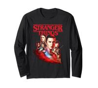 Stranger Things Hawkins Heroes Poster Long Sleeve T-Shirt