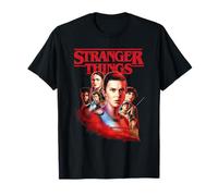 Stranger Things Hawkins Heroes Poster T-Shirt