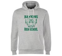 Stranger Things Hawkins High School Hoodie - Grey | Size: 2XL Stranger Things Grey 2XL