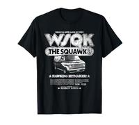 Stranger Things Hawkins Hitmaker WSQK Back T-Shirt