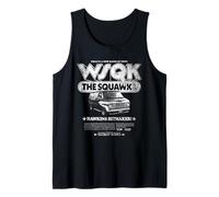 Stranger Things Hawkins Hitmaker WSQK Back Tank Top
