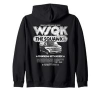 Stranger Things Hawkins Hitmaker WSQK Back Zip Hoodie