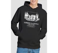 Stranger Things Hawkins Lab Logo Hoodie, Black | Size: Medium Stranger Things Black M