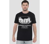 Stranger Things Hawkins Lab Logo T-Shirt, Black | Size: 4XL Stranger Things Black 4XL