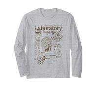 Stranger Things Hawkins Lab Mono Long Sleeve T-Shirt