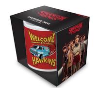 Stranger Things (Hawkins White Mug, 315ml / 11oz Ceramic Cup, Official Netflix Licensed Merchandise, Premium Drinkware Gift for Fans & Collectors