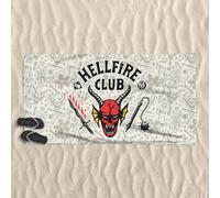 Stranger Things Hellfire Club Beach Towel