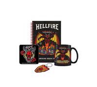 Pyramid International Stranger Things 'Hellfire Club' Bumper Gift Set - Includes 11oz/312ml Mug, Coaster, Keychain & Notebook