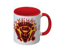 Stranger Things Hellfire Club Inner Two Tone Mug in White Stranger Things White