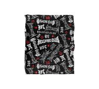 Stranger Things Hellfire Club Logo Pattern Silky Touch Super Soft Throw Blanket 152 X 127 Cm