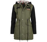 Stranger Things Hellfire Club Parka green black M