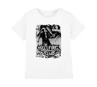 Stranger Things Hellfire Club Poster Boys T Shirt, White, 7-8 Years