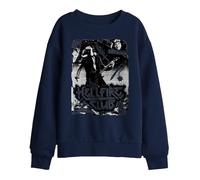 Stranger Things Hellfire Club Poster Kids Sweatshirt, Black, 7-8
