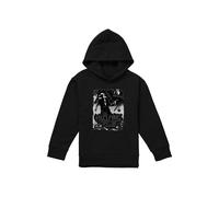 Stranger Things Hellfire Club Poster Youth Kids Pull-Over Hoodie, Black | Size: 9-11 Years Stranger Things Black 9-11 Years