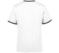 Stranger Things Hellfire Club Unisex Ringer T-Shirt - White/Black - XXL