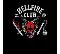 Stranger Things Hellfire Club Vintage Women's T-Shirt - Black - S