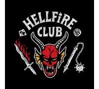 Stranger Things Hellfire Club Vintage Women's T-Shirt Dress - Black - XL - Black