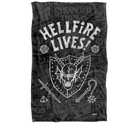 Stranger Things Hellfire Lives Graduation Inverted Silky Touch Super Soft Throw Blanket 91 X 147 Cm