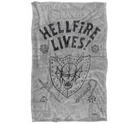 Stranger Things Hellfire Lives Graduation Silky Touch Super Soft Throw Blanket 91 X 147 Cm