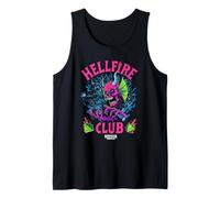 Stranger Things Hellfire Neon Dice Tank Top