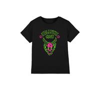 Stranger Things Hellfire Neon Sketch Logo Kids T-Shirt, Black | Size: 9-11 Years Stranger Things Black 9-11 Years