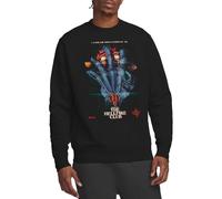 Stranger Things Hellfire Poster Unisex Sweatshirt, Black, X-Large