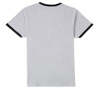 Stranger Things Hello Ladies Unisex Ringer T-Shirt - White/Black - M