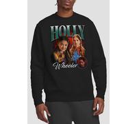 Stranger Things Holly Homage Sweatshirt, Black | Size: Small Stranger Things Black S