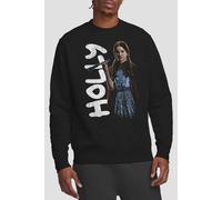 Stranger Things Holly Neo Homage Sweatshirt, Black | Size: XL Stranger Things Black XL