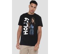Stranger Things Holly Neo Homage T-Shirt, Black | Size: Large Stranger Things Black L